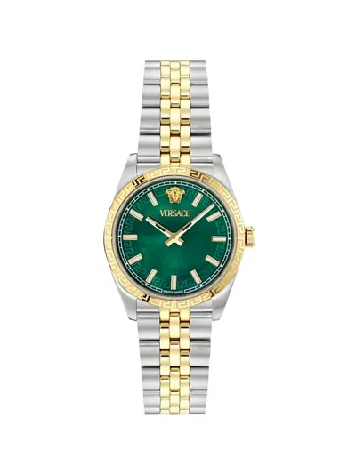 Versace Millenyium Lady 32mm Watch In Metallic