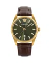 Versace Millenium Gent 40mm Watch In Brown
