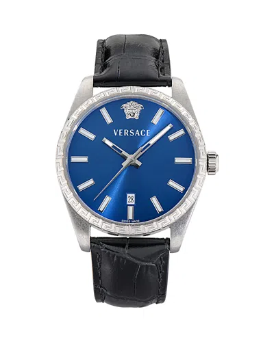 Versace Millenyium Watch, 40mm In Multi