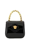 Versace With Shoulder Paint Bags In Black