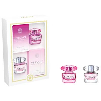 Versace Mini Bright Crystal And Bright Crystal Absolu Set
