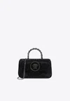 Versace Mini Crystal La Medusa Top Handle Bag