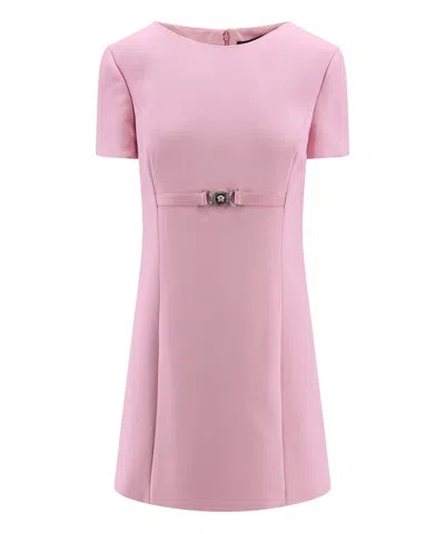 Versace Mini Dress In Pink