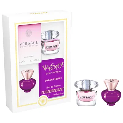 Versace Duo Mini Set In Pink
