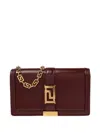 Versace Mini Greca Goddess Clutch Bag In Red