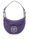 Versace Mini Hobo Bag With Crystals