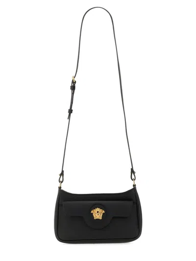 Versace Mini Jellyfish Handbag In Black