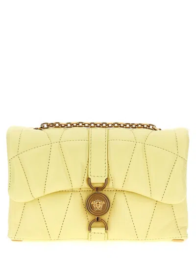 Versace 'mini Kleio' Clutch In Yellow