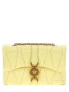 Versace Kleio Mini Clutch Chain Strap In Yellow