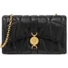 Versace Mini Sac Matelassé Kleio In Black  Gold