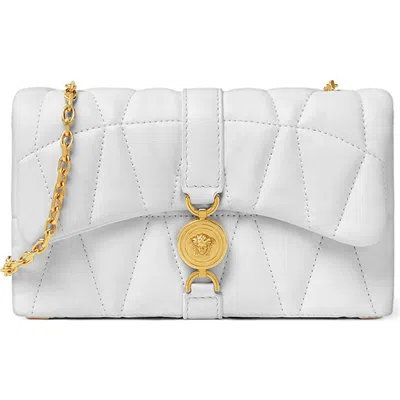 VERSACE VERSACE MINI KLEIO QUILTED LEATHER SHOULDER BAG