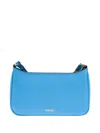 Versace Mini La Medusa Chain Shoulder Bag In Blue