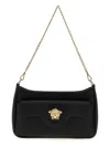 Versace Black La Medusa Mini Crossbody Bag In Black