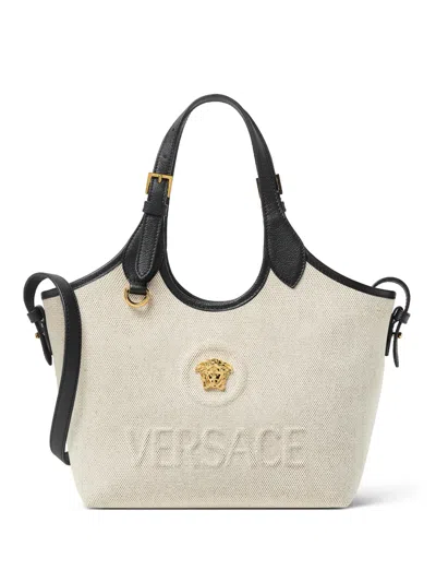 VERSACE MINI MEDUSA-APPLIQUÉ TOTE BAG