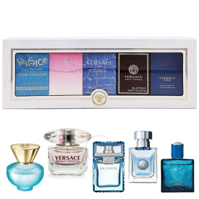Versace Mini Set Gift Set Fragrances 8011003869404 In Turquoise
