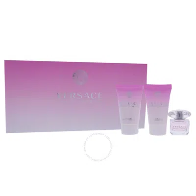 Versace Mini Set /  Bright Crystal 3 Pc. Set (w) In White