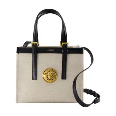 Versace Mini Shopper Bag -  - Leather - Multicolor In White