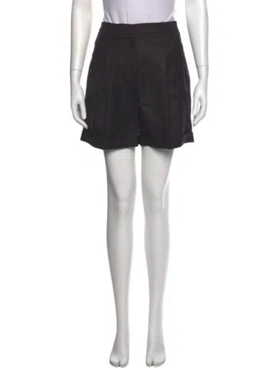 Pre-owned Versace Mini Shorts In Black