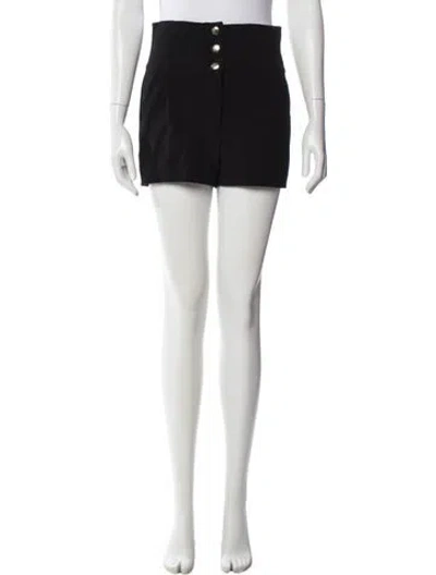 Pre-owned Versace Mini Shorts In Black