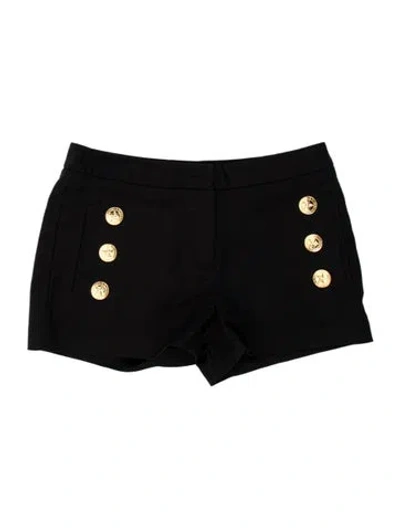 Pre-owned Versace Mini Shorts In Black