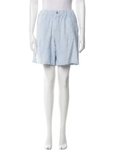 Pre-owned Versace Mini Shorts In Blue