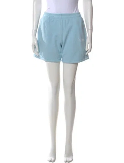 Pre-owned Versace Mini Shorts In Blue