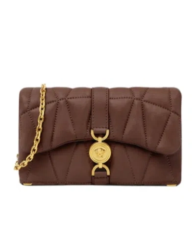 Versace Mini Shoulder Bag With Flap
