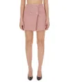 Versace Mini Skirt In Pink