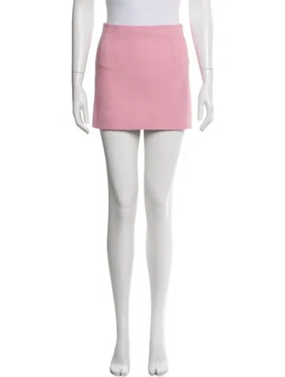 Pre-owned Versace Mini Skirt In Pink