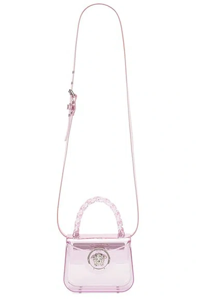 Versace Mini Top Handle Bag In Pink
