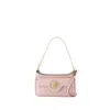 Versace Mini Vitello Shoulder Bag In Pink