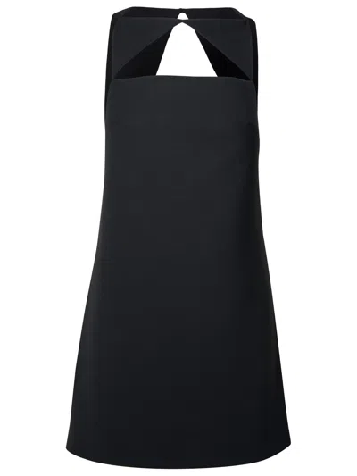 VERSACE MINIDRESS WITH GEOMETRIC CUT-OUTS