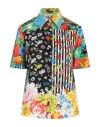 Versace Mixed Patterned Blouse In Fantasy