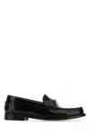 Versace Leopard Print Medusa Loafers