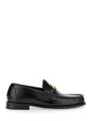 Versace Horsebit-embellished Patent-leather Loafers
