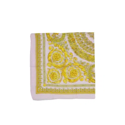 Versace Modal Women's Scarf In White