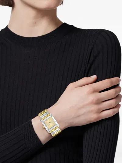 Versace Mosaic 22mm Watch In Gold