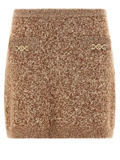 VERSACE VERSACE 'MOULINE' SKIRT