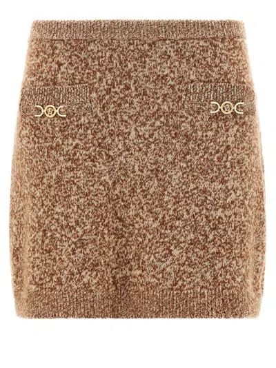 VERSACE VERSACE 'MOULINE' SKIRT