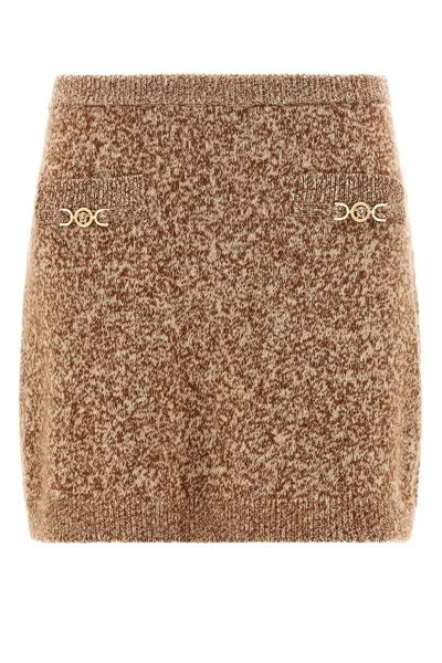 VERSACE 'MOULINE' SKIRT