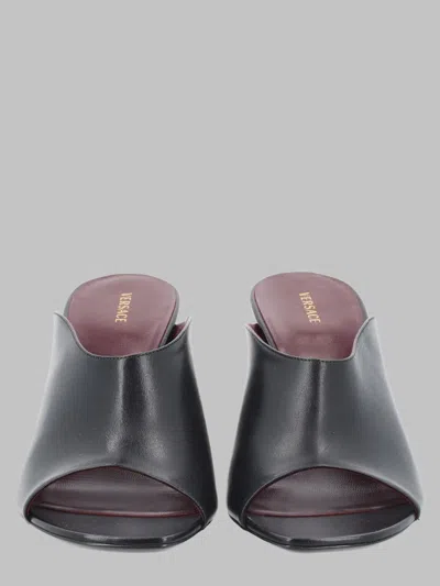 Versace Mule "giulietta" In Black