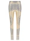 Versace La Coupe Des Dieux Leggings In Multicolor