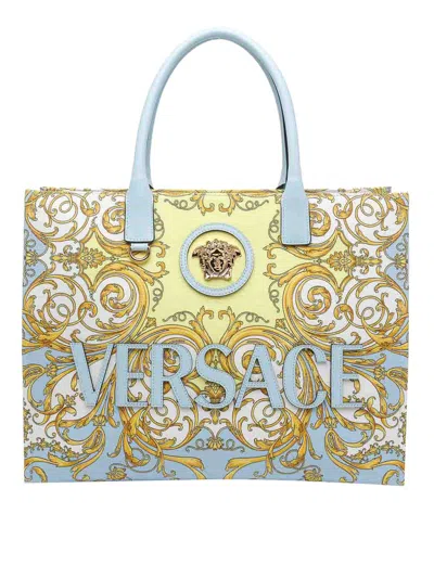 Versace Multicolor La Medusa Tote Bag