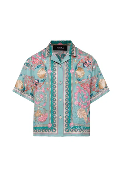 Versace Multicolor La Vacanza Shirt For Kids