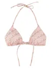 Versace Multicolor Polyester Women's Bikini In Multicolor