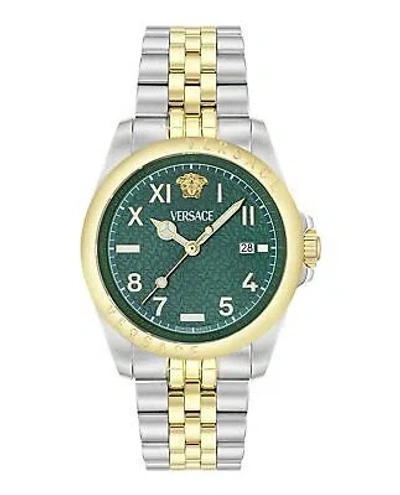 Pre-owned Versace Multicolour Mens Analogue Watch Anteo Ve9h00524