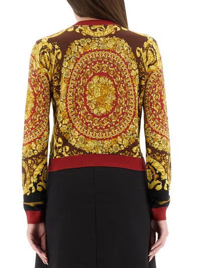Versace Multicolour Silk Sweaters