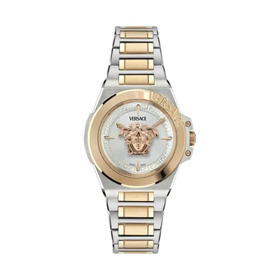 Pre-owned Versace Multicolour Womens Analogue Watch Hera Ve8d00424