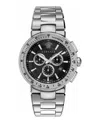 Versace Mystique Chrono Bracelet Watch In Multi