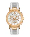 Versace Mystique Chrono Strap Watch In Multi